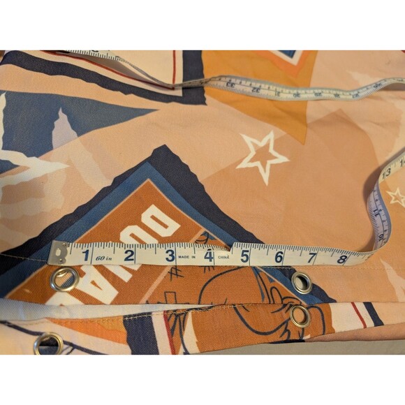 All Star Sports Resort Disney Cast Member Prop Shower Curtain from Room Mickey - Picture 9 of 10